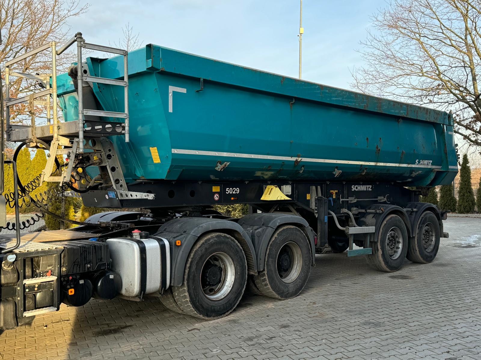 SCHMITZ CARGOBULL SKI 18 SL 7.2 NACZEPA WYWROTKA
